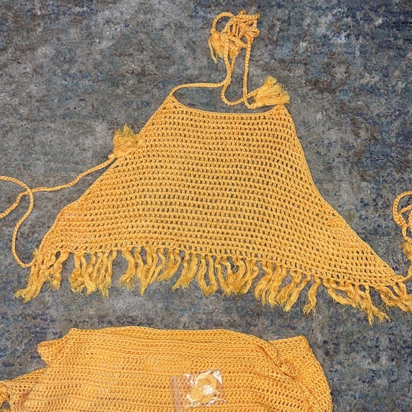 Stevie Crop Top & Skirt in Butternut - Picture 11 of 12